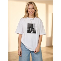 Футболка OVER SIZE хлопок