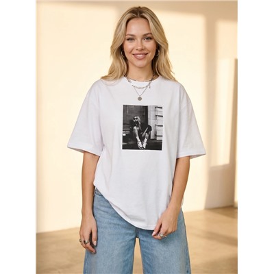 Футболка OVER SIZE хлопок