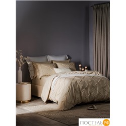 Estia МАДДАЛЕНА беж. КПБ 200х210-1/230х250-1/50х70-4, 6 пр., хл./лиоцелл