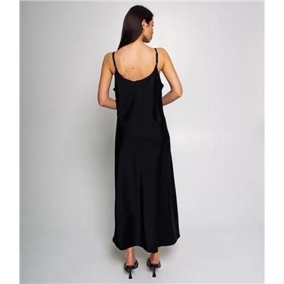 Платье #БШ2419, чёрный