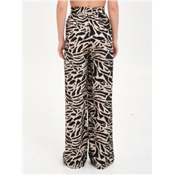 Брюки в пижамном стиле