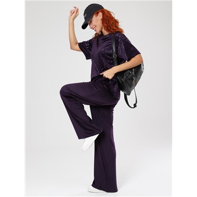 Элнора-Жаккард - костюм сливовый