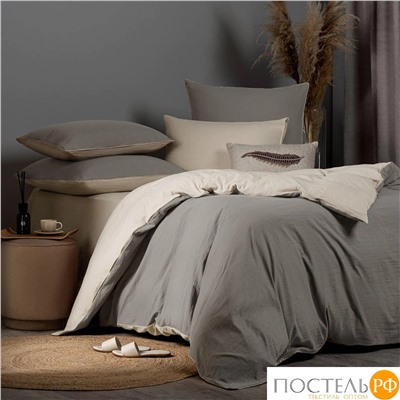 SleepiX ЮКО сер/св-беж КПБ 175х205-1/230х250-1/50х70-2/70х70-2, 6 пр., модал/бамбук