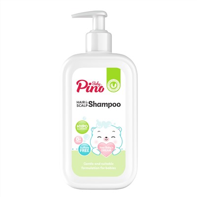 Baby Pino Детский шампунь для волос 0+ / Hair Shampoo, 350 мл