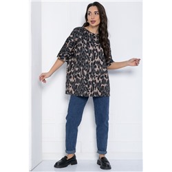 Блуза Стефано (коричневая) Б12596-20