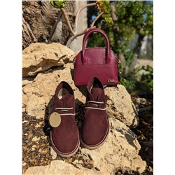 AB.Z. SAFARY VINO+Ab.Zapatos PELLE Peque (550) Granate АКЦИЯ