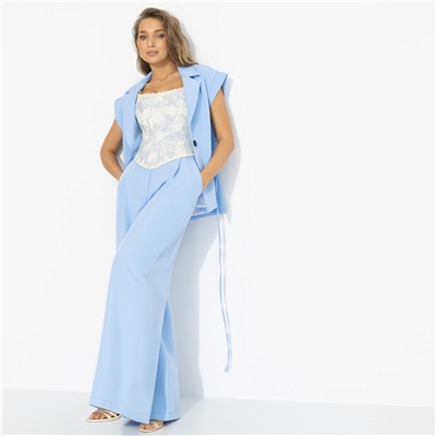 Брюки, которые сидят идеально, Легкой походкой (голубые)