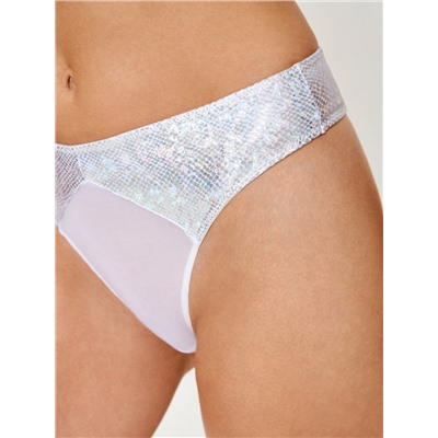 Трусы стринги с высокой талией жен. Moema белый Infinity Lingerie