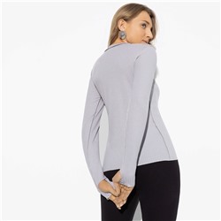 Лонгслив двусторонний, Роковое признание (fashion grey)