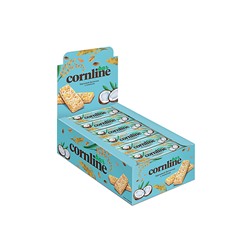 «Cornline», зерновой батончик с кокосом, 30 г (упаковка 18 шт)