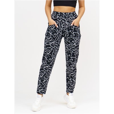 953 Брюки "Черный/микки"