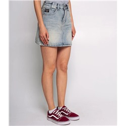 Джинсовая юбка #КТ9553, голубой