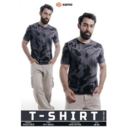 Футболка мужская 55173KR темно-серый Samo