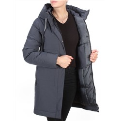 8802 DARK BLUE Пальто зимнее женское CLOUD LAG CAT (200 гр. холлофайбер)