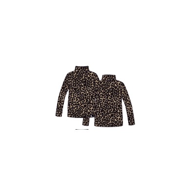 Водолазка, Leopard Gilded Beige 14-1012