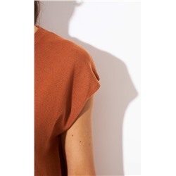 Джемпер к/р F512-1502 terracotta