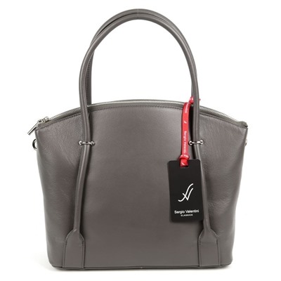 Женская кожаная сумка Sergio Valentini SV-SZ765/A Д.Грей