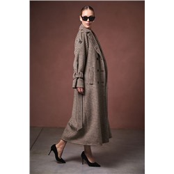 Пальто женское темно-бежевый