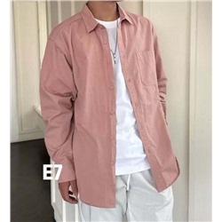 06601 Рубашка мужская пудра