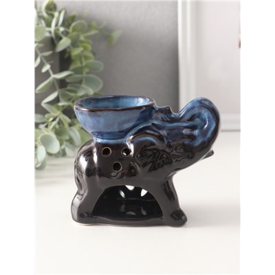 Аромалампа для эфирных масел «Слон», 10×13.5×7 см, МИКС