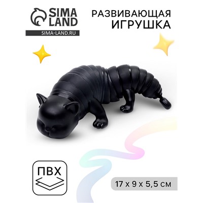 Развивающая игрушка «Чёрный кот»