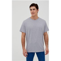 Футболка F911-6000b grey melange