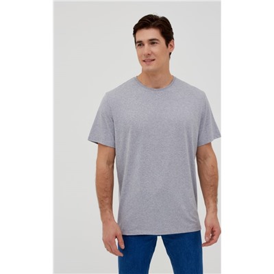 Футболка F911-6000b grey melange
