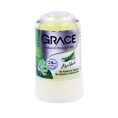 Дезодорант кристаллический минеральный природный Grace АЛОЭ, 50 гр. Таиланд