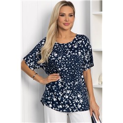 Блуза Маргоша (синяя) Б13814-16М