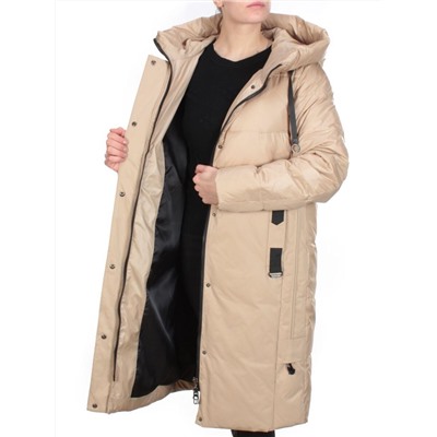 2211 BEIGE Пальто зимнее женское LYDIA (200 гр. холлофайбер)
