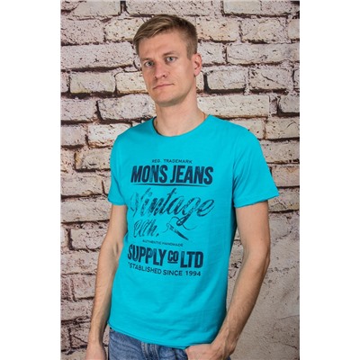 Футболка 2401/1 бирюзовый MONS