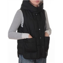 H24-26 BLACK Жилет утепленный женский (утиный пух)