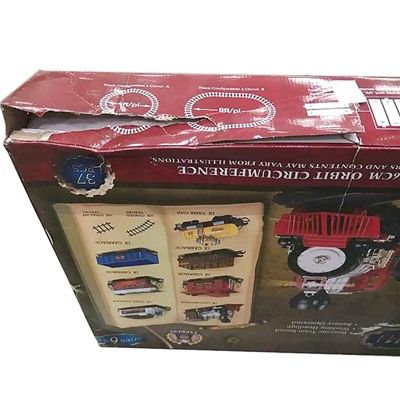 Уценка Железная дорога «Классический поезд», работает от батареек, свет и звук