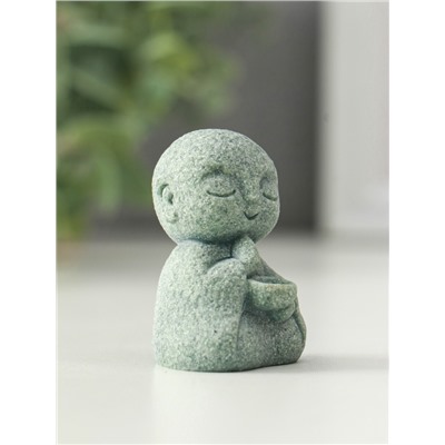 Подставка для благовоний палочек песчаник «Маленький монах Сян Дао», 3.5×3×5.5 см