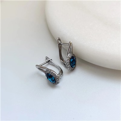 Серьги с кристаллами Swarovski