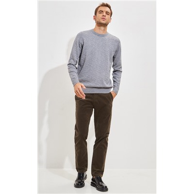 Брюки вельвет Р321-0800 brown