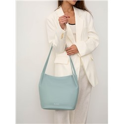 Женская кожаная сумка Richet 3162LN 897 Голубой