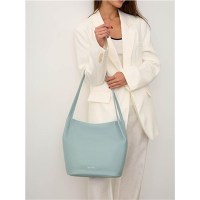 Женская кожаная сумка Richet 3162LN 897 Голубой