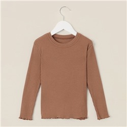 Пижама детская SL HOME, размер 34 (122-128 см), цвет кофейный