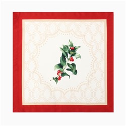 Набор сервировочных салфеток Этель Christmas wreath 40х40 см 4 шт., 100% хл, саржа 190гр/м2