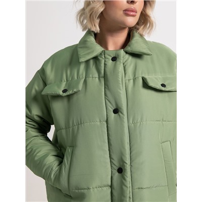 Куртка демисезонная Асель (зеленая) Б15319-39М