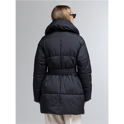 Пуховик женский черный