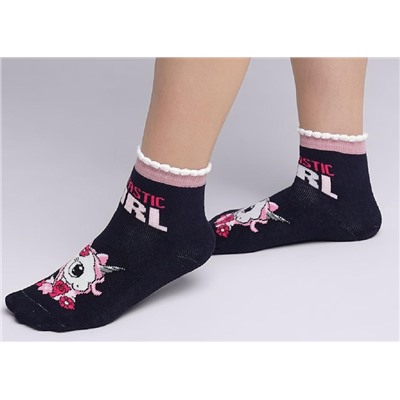 Носки плюш Clever 240 син М