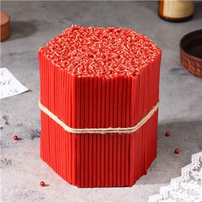 Свечи церковные, красные, №140, упаковка 2 кг