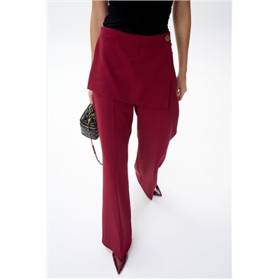 Брюки Агния (бордовый)