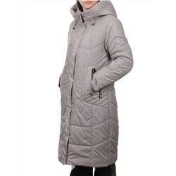 TR-2303 GRAY BEIGE Пальто зимнее женское (верблюжья шерсть)