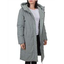 1120 GRAY Пальто зимнее облегченное женское (холлофайбер 150 гр.)