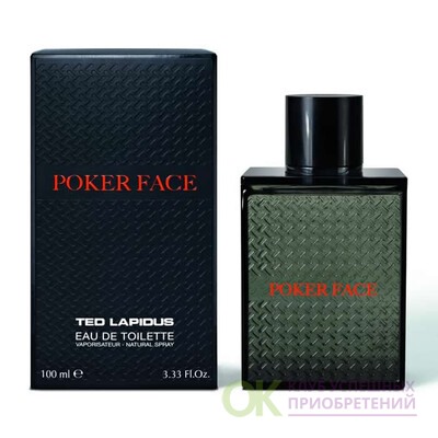 LAPIDUS Poker Face men 50ml edt