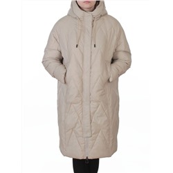 3080 BEIGE Пуховик женский (утиный пух)
