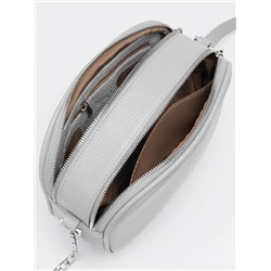 Женская кожаная сумка Richet 2819LN 830 Серый